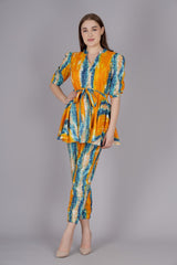 Tie And Dye Printed Co-Ord-Set