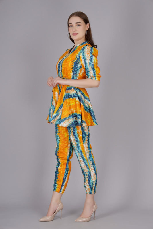 Tie And Dye Printed Co-Ord-Set