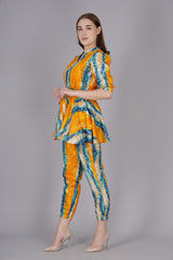Tie And Dye Printed Co-Ord-Set