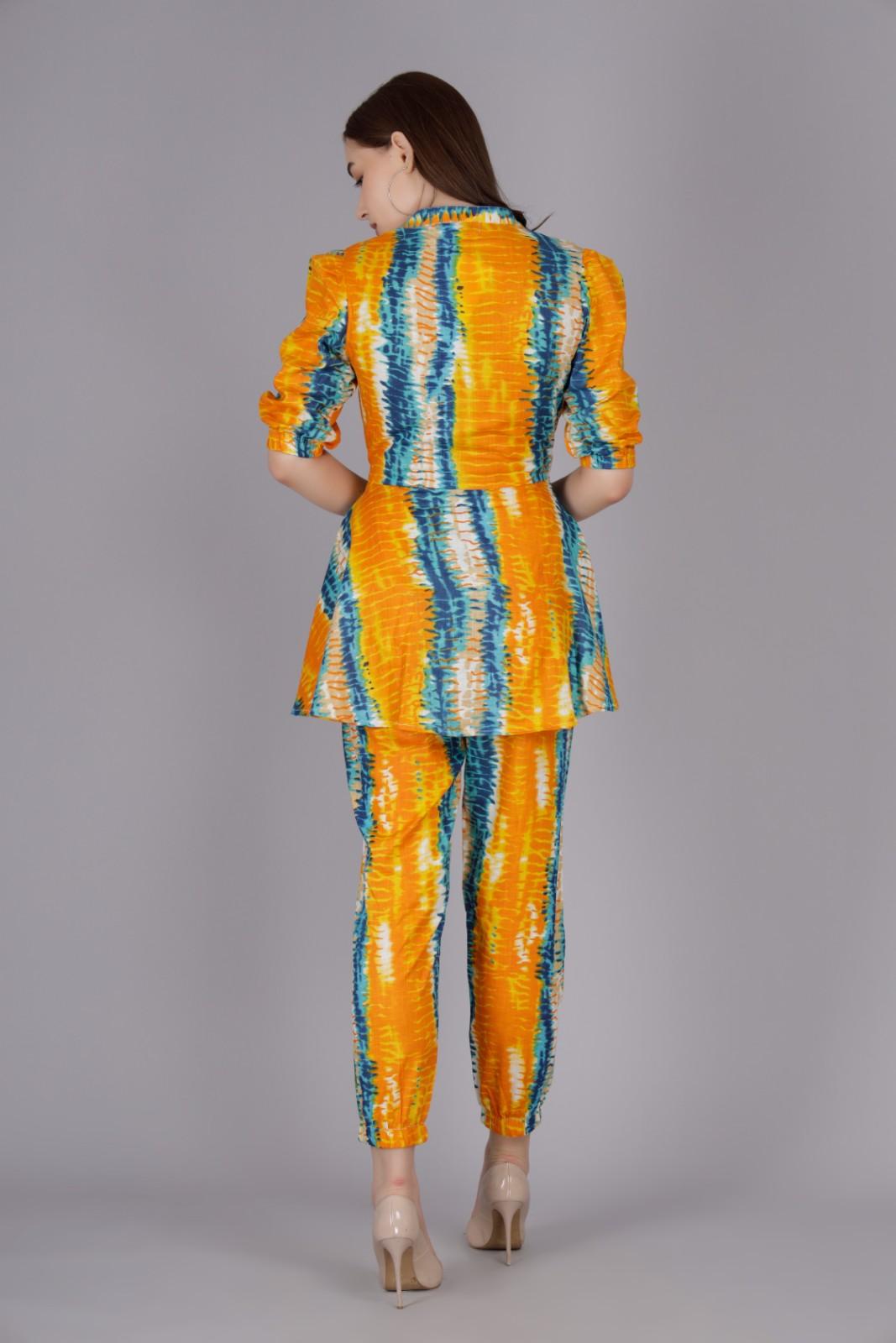 Tie And Dye Printed Co-Ord-Set
