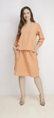 Casual Full Sleeve Skirt And Top