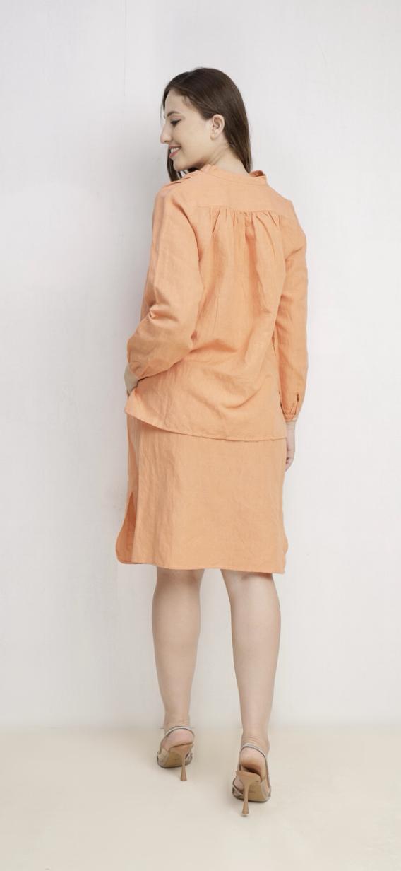 Casual Full Sleeve Skirt And Top