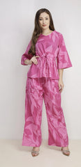 Comfy Top And Bottom Set With Draw String